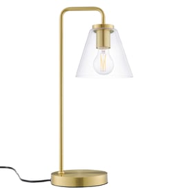 Modway Furniture Element Satin Brass Table Lamp