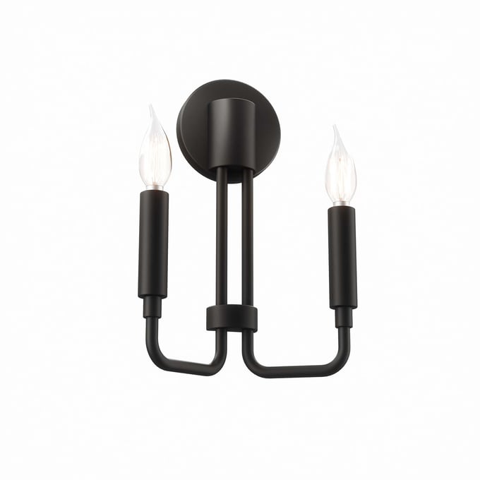 Modway Furniture Rekindle Black 2 Light Wall Sconce EEI-5638-BLK