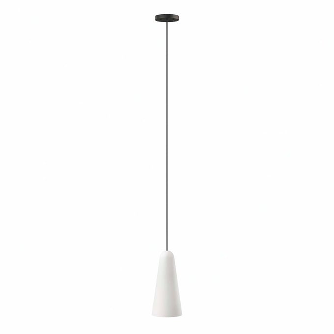 Modway Furniture Beacon Opal Black 1 Light Pendant Light EEI-5644-OPA-BLK