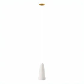 Modway Furniture Beacon Opal Satin Brass 1 Light Pendant Light