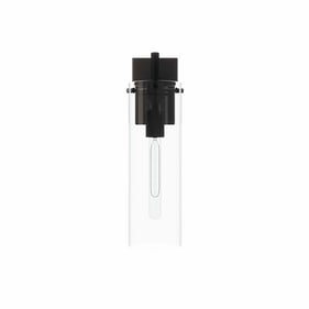 Modway Furniture Skylark Clear Black Wall Sconce