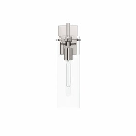 Modway Furniture Skylark Clear Polished Nickel Wall Sconce