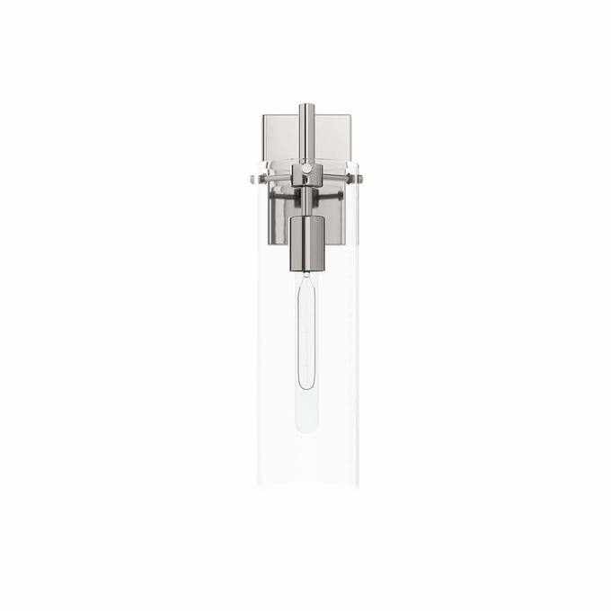 Modway Furniture Skylark Clear Polished Nickel Wall Sconce EEI-5649-CLR-PON