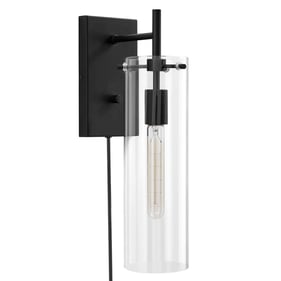 Modway Furniture Skylark Black Wall Sconce