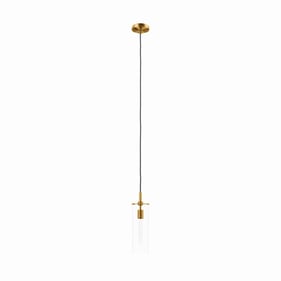 Modway Furniture Skylark Satin Brass Pendant Light