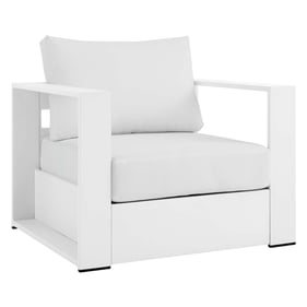 Modway Furniture Tahoe White Outdoor Patio Armchair