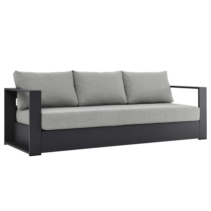 Modway Furniture Tahoe Gray Outdoor Patio Sofa EEI-5676-GRY-GRY