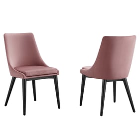 2 Modway Furniture Viscount Dusty Rose Dining Chairs