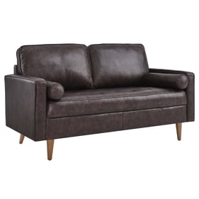 Modway Furniture Valour Brown Loveseat