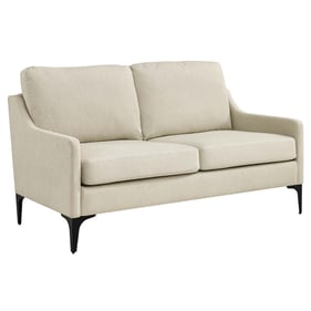 Modway Furniture Corland Beige Loveseat