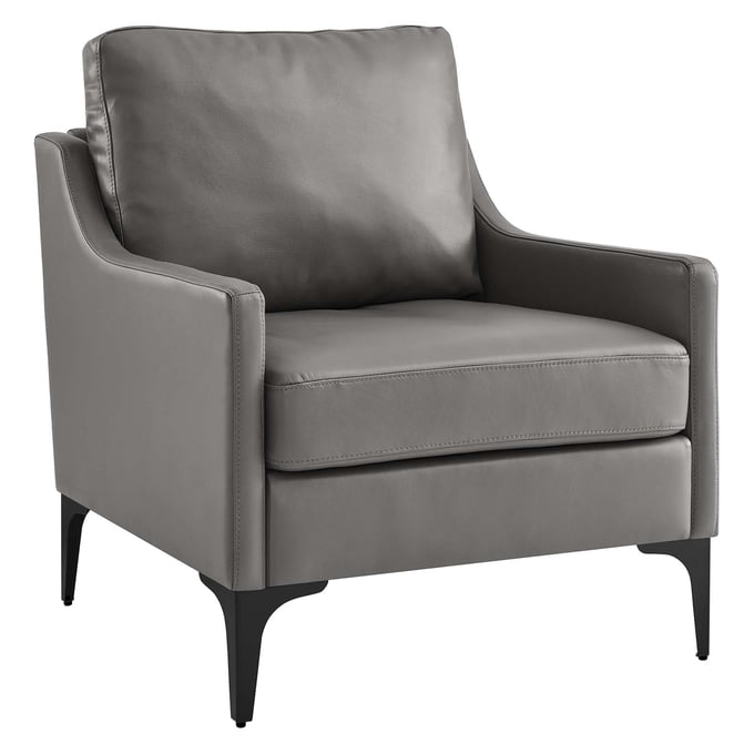 Modway Furniture Corland Gray Armchair EEI-6022-GRY