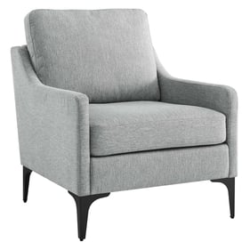 Modway Furniture Corland Light Gray Armchair