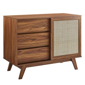 Modway Furniture Soma Walnut 40 Inch Accent Cabinet