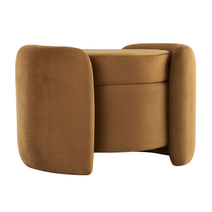 Modway Furniture Nebula Cognac Ottoman EEI-6055-COG