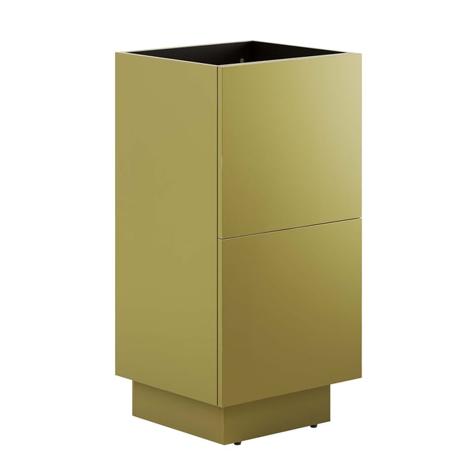 Modway Furniture Quantum Gold 18 Inch Bathroom Vanity Cabinet EEI-6131-GLD