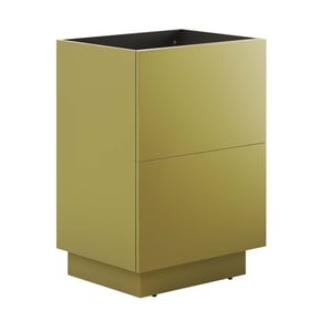 Modway Furniture Quantum Gold 32 Inch Bathroom Vanity Cabinet