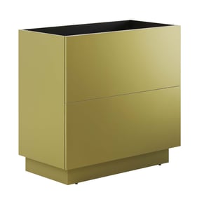 Modway Furniture Quantum Gold 36 Inch Bathroom Vanity Cabinet