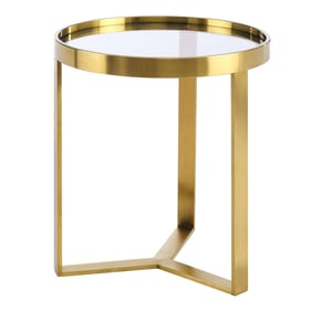 Modway Furniture Relay Gold Side Table