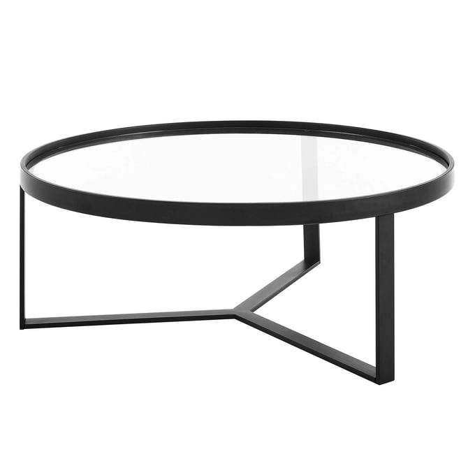 Modway Furniture Relay Black Coffee Table EEI-6155-BLK