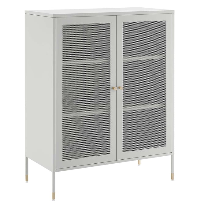 Modway Furniture Covelo Light Gray 32 Inch Accent Cabinet EEI-6209-LGR