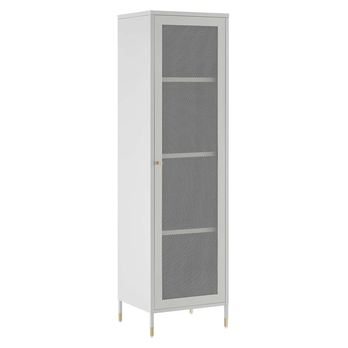 Modway Furniture Covelo Light Gray Tall Storage Cabinet EEI-6210-LGR