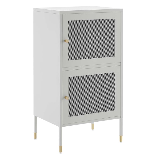 Modway Furniture Covelo Light Gray 33 Inch Accent Cabinet EEI-6218-LGR