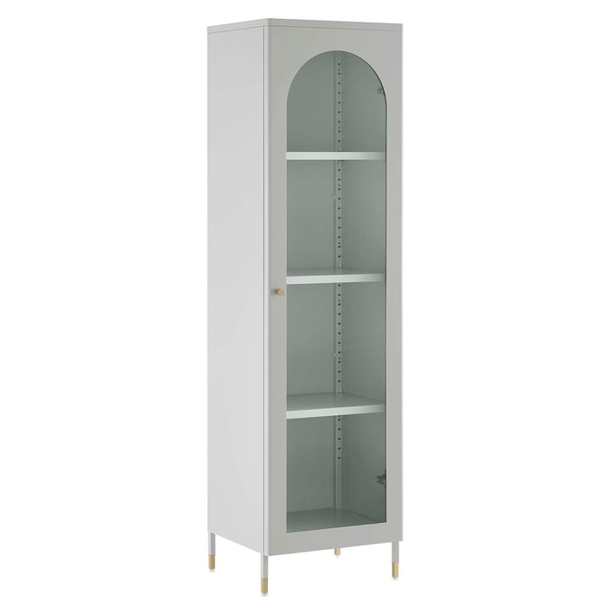 Modway Furniture Archway Light Gray 16 Inch Storage Cabinet EEI-6219-LGR