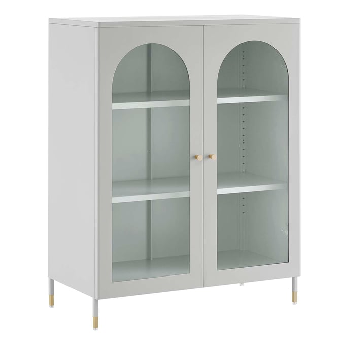 Modway Furniture Archway Light Gray Accent Cabinet EEI-6221-LGR