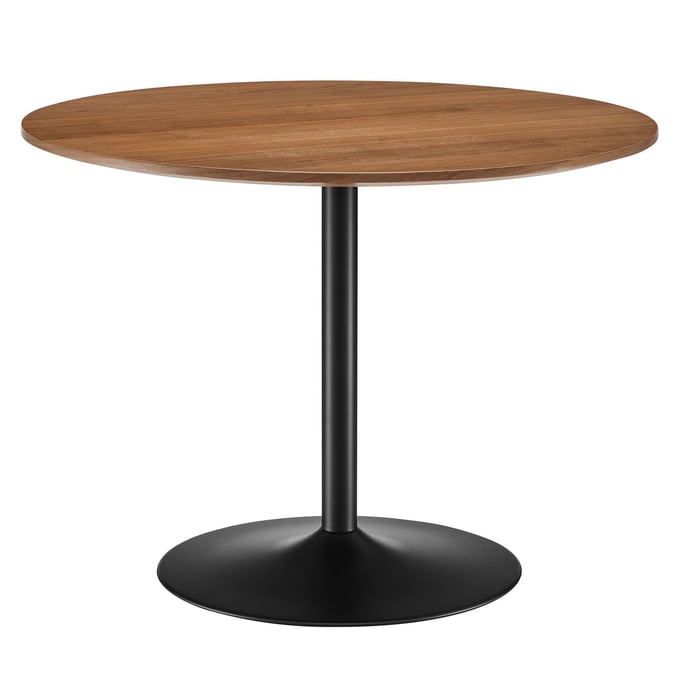 Modway Furniture Amuse Black Walnut 40 Inch Dining Table EEI-6249-BLK-WAL