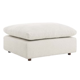 Modway Furniture Commix Ivory Fabric Ottoman