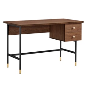 Modway Furniture Nexus Black Walnut Office Desk