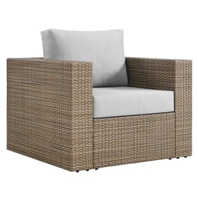 Modway Furniture Convene Cappuccino Gray Outdoor Patio Armchair