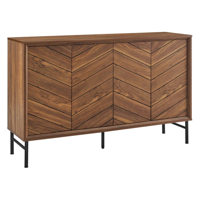 Modway Furniture Harper Walnut Chevron Sideboard EEI-6336-WAL