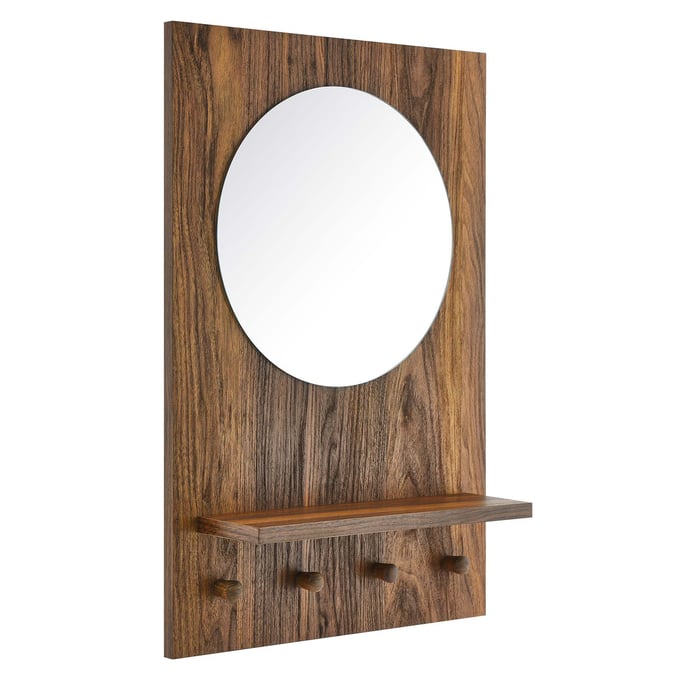 Modway Furniture Glint Walnut Mirror EEI-6347-WAL