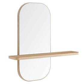 Modway Furniture Solstice Oak Mirror