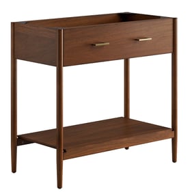 Modway Furniture Zaire Walnut 36 Inch Bathroom Vanity Cabinet