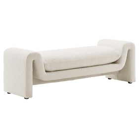 Modway Furniture Waverly Ivory Fabric Bench