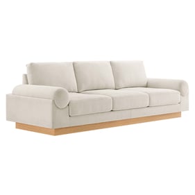 Modway Furniture Oasis Ivory Fabric Sofa