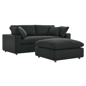 Modway Furniture Commix Black Sectional