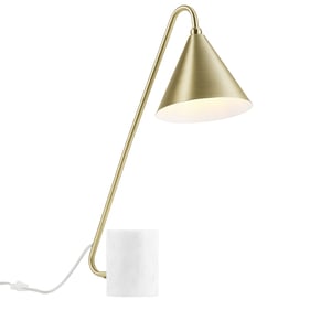 Modway Furniture Ayla Satin Brass Table Lamp