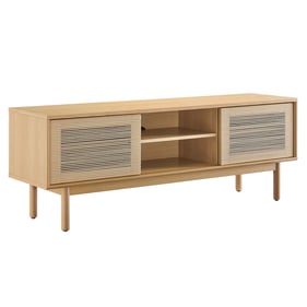 Modway Furniture Milo Oak Tan 59 Inch TV Stand