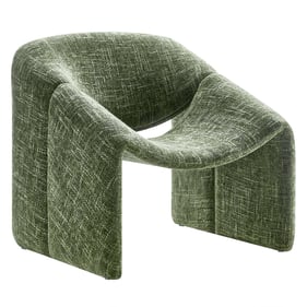 Modway Furniture Vivi Basil Chenille Accent Chair