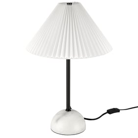 Modway Furniture Illusion Black Dome Table Lamp