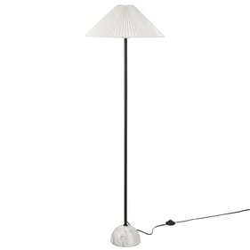 Modway Furniture Illusion Black Dome Floor Lamp