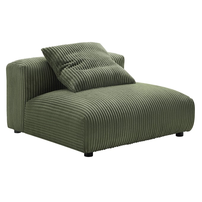 Modway Furniture Solace Fern Corduroy Modular Armless Chair EEI-6884-FRN