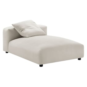 Modway Furniture Solace Salt Fabric Modular Armless Chaise Lounge