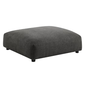 Modway Furniture Solace Charcoal Fabric Modular Ottoman