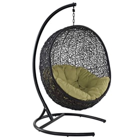 Modway Furniture Encase Peridot Swing Outdoor Patio Lounge Chair