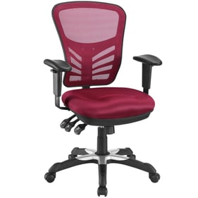 Modway Furniture Articulate Red Office Chair