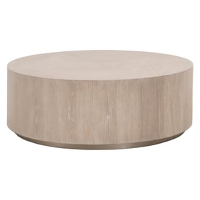 Essentials For Living Roto Natural Gray Large Coffee Table